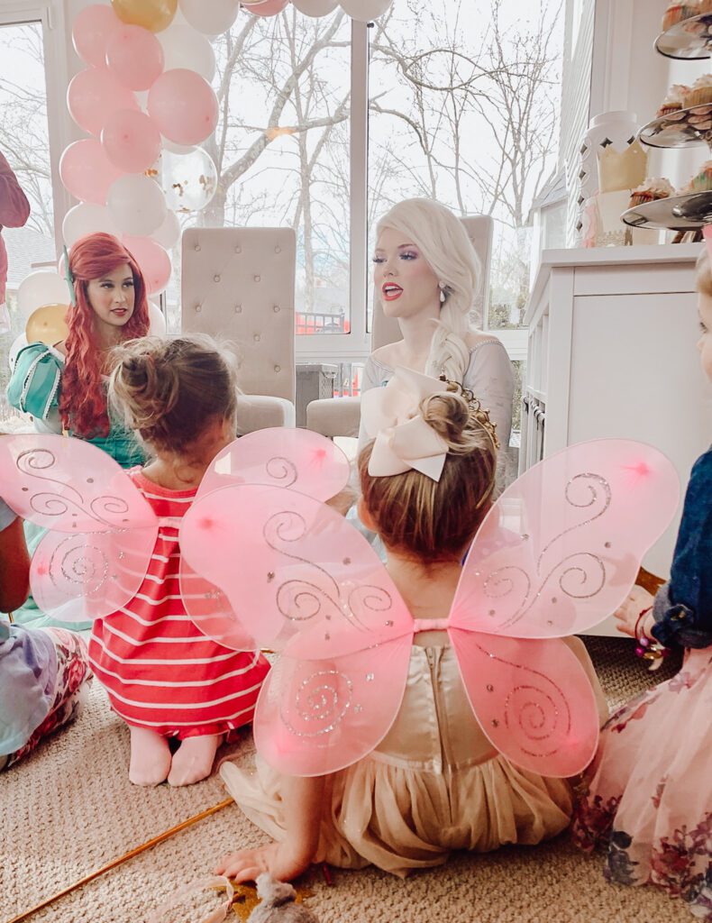 Disney princess birthday party