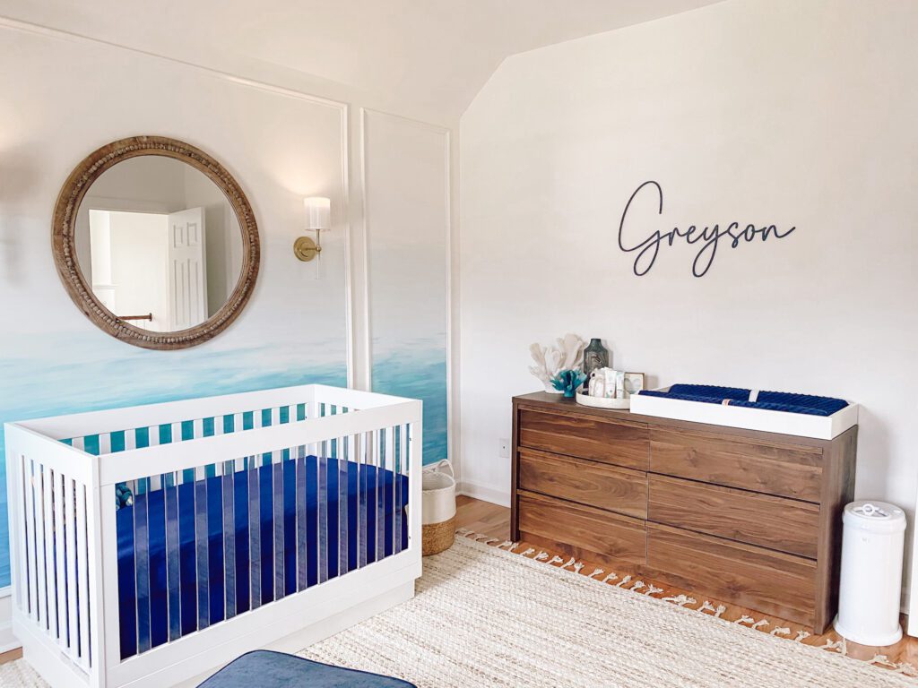 Ocean themed nursery