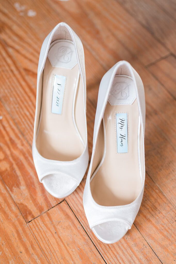 Personalized Bridal Shoes