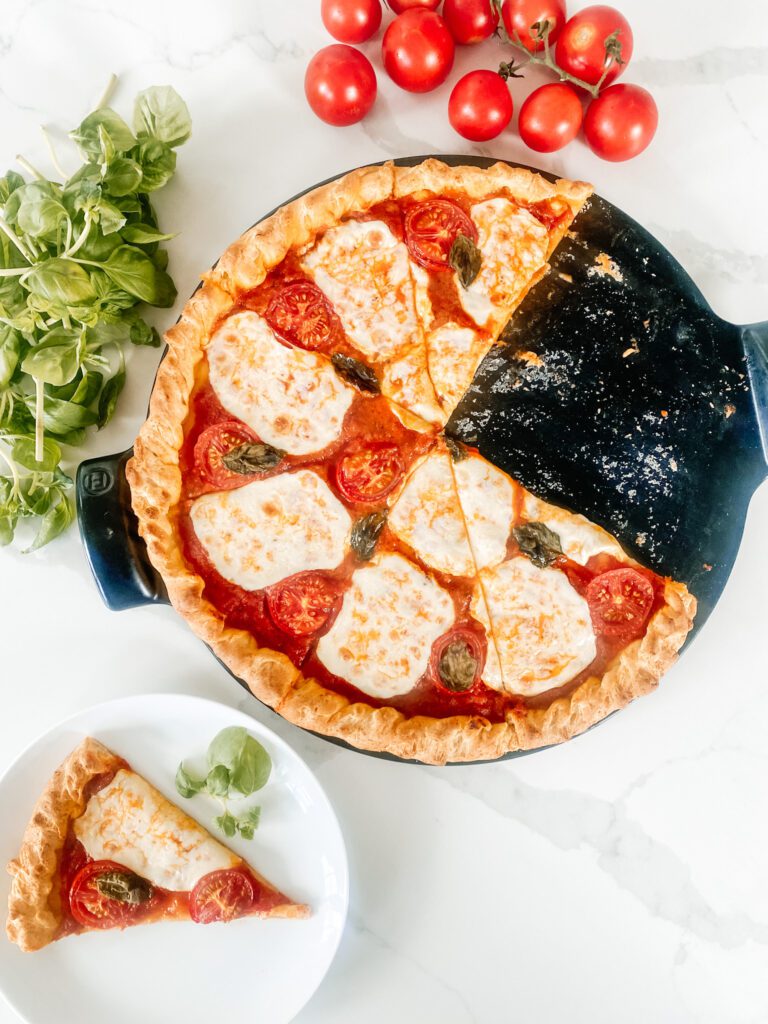 Homemade Margherita Pizza