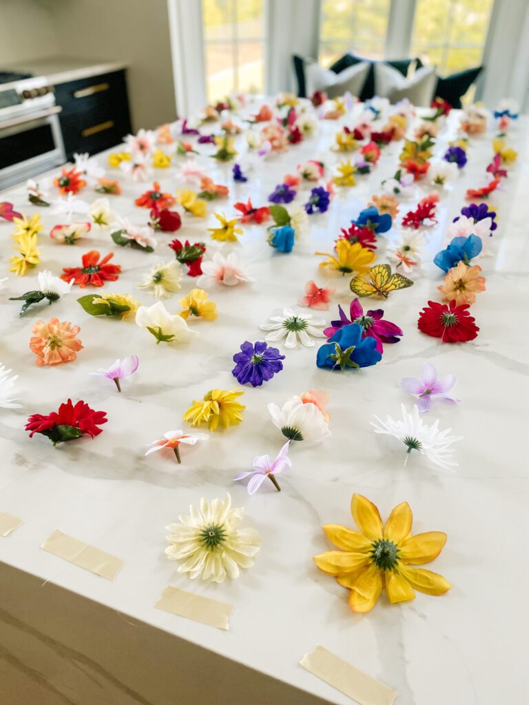 How to Make Hanging Floral Garland