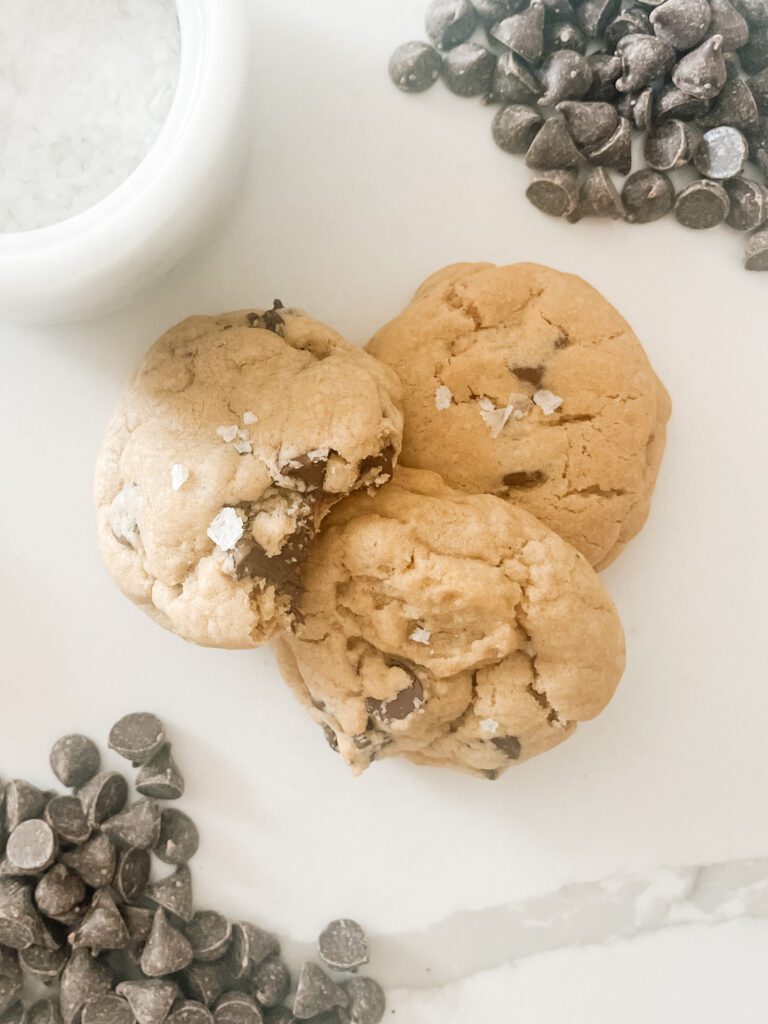 Chocolate Chip Cookies with Sea Salt