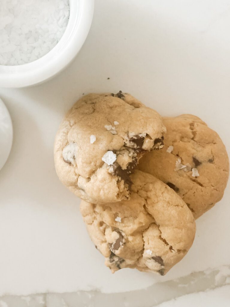 Chocolate Chip Cookies with Sea Salt