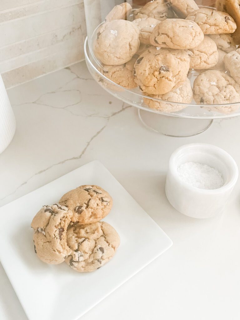 Chocolate Chip Cookies with Sea Salt