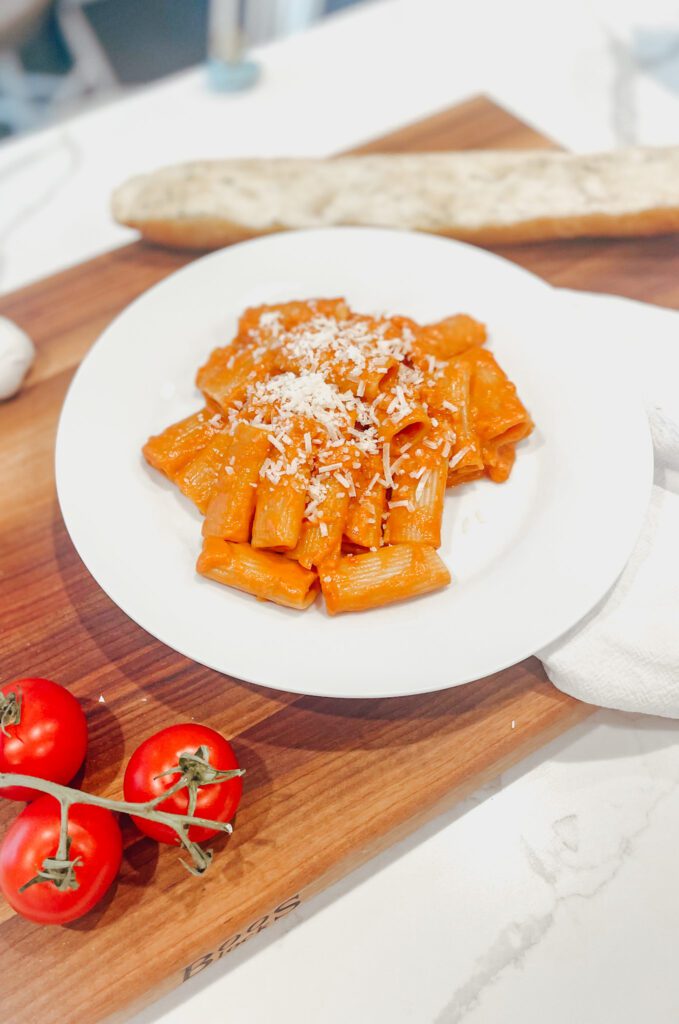 Spicy Vodka Rigatoni