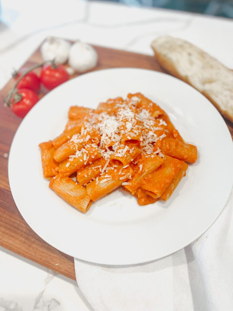 Spicy Vodka Rigatoni