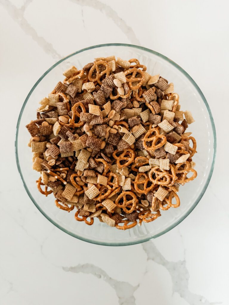 Chex Mix holiday snack mix