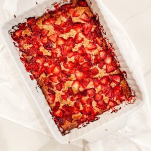 Strawberry Cobbler