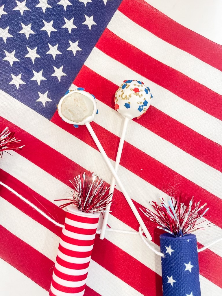 Patriotic Cake Pops