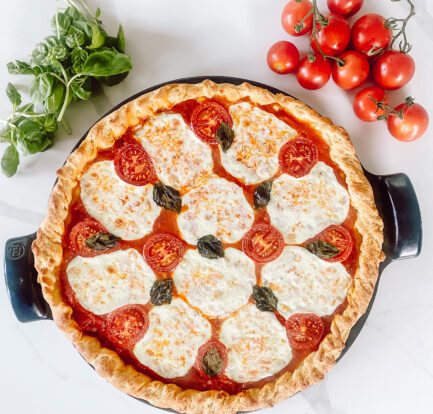 Homemade Margherita Pizza