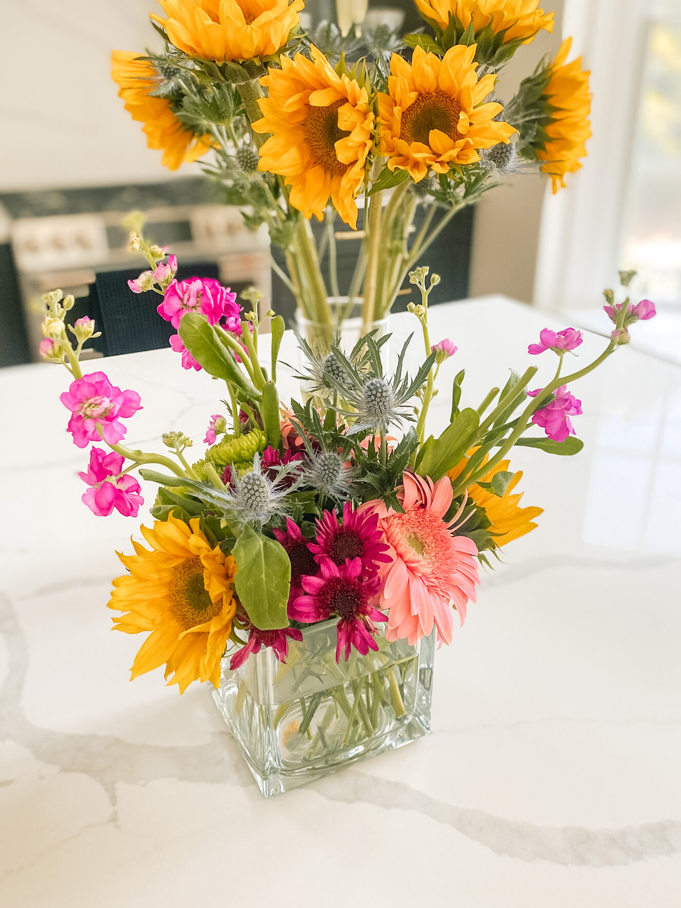 Colorful floral arrangement