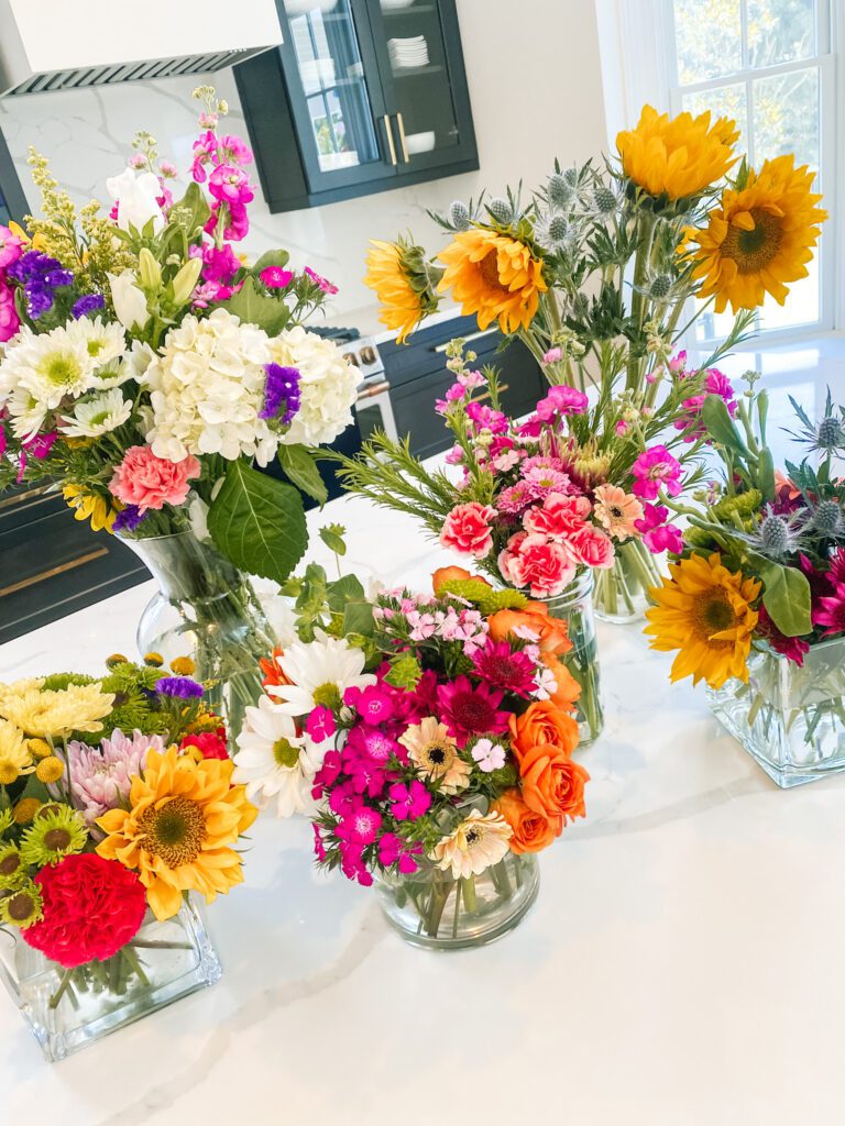 Trader Joes Wildflower bouquets