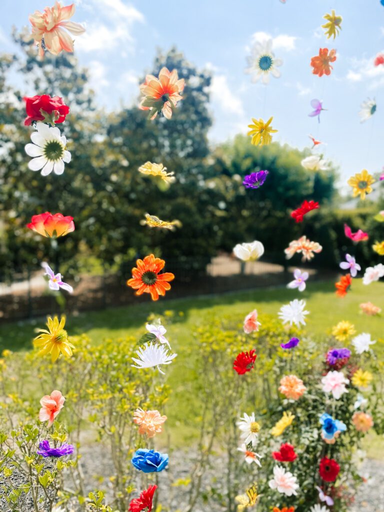 Hanging Floral Garland