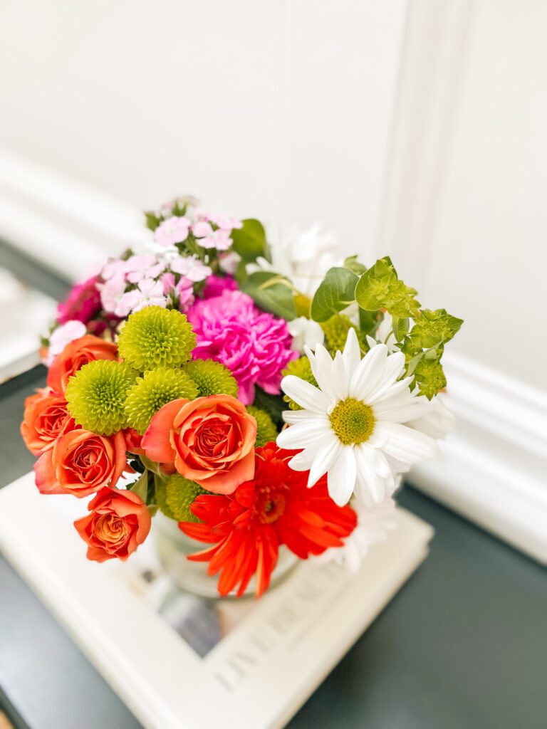 Colorful floral arrangement