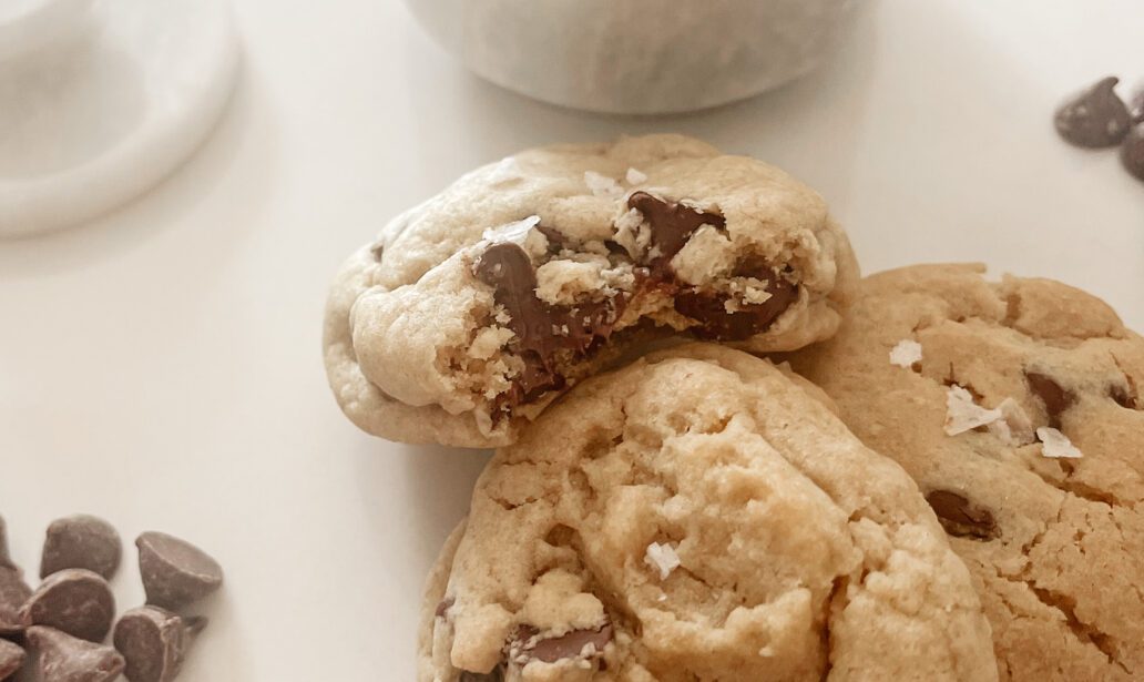 Chocolate Chip Cookies with Sea Salt