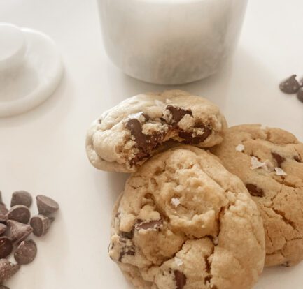 Chocolate Chip Cookies with Sea Salt