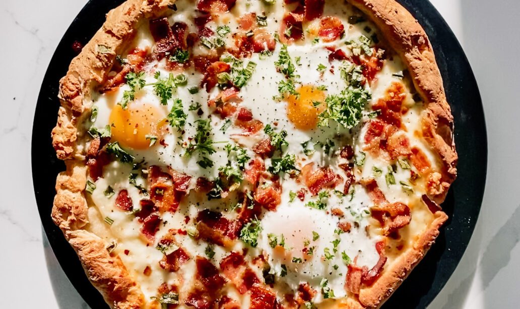 Easy Gourmet Breakfast Pizza