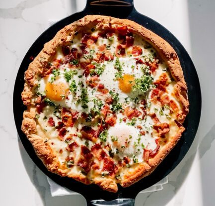 Gourmet Breakfast Pizza