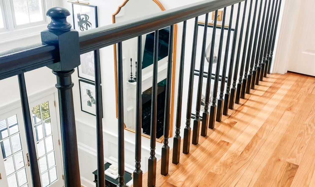 How to Paint Dated Railings