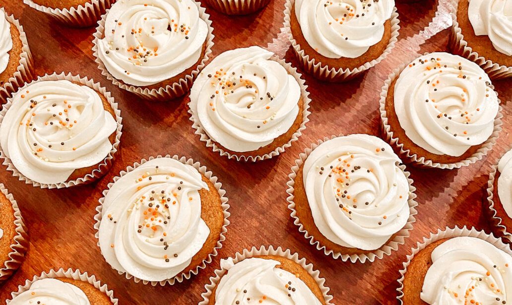 Pumpkin Cake Cupcakes