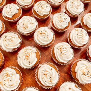 Pumpkin Cup Cakes