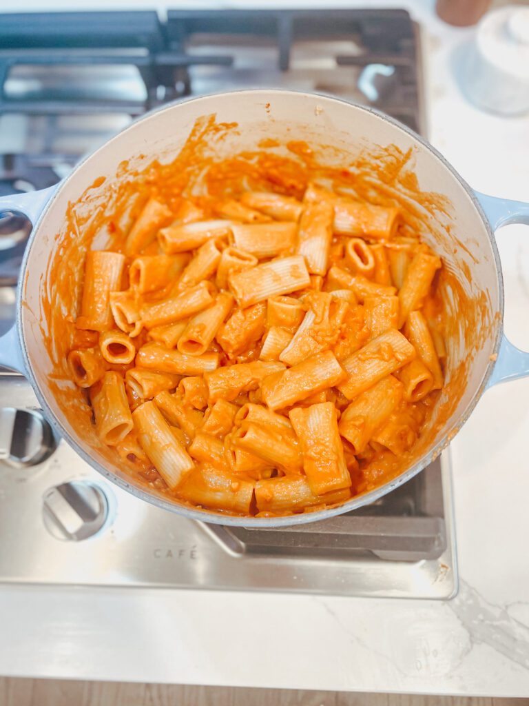 Spicy Vodka Rigatoni