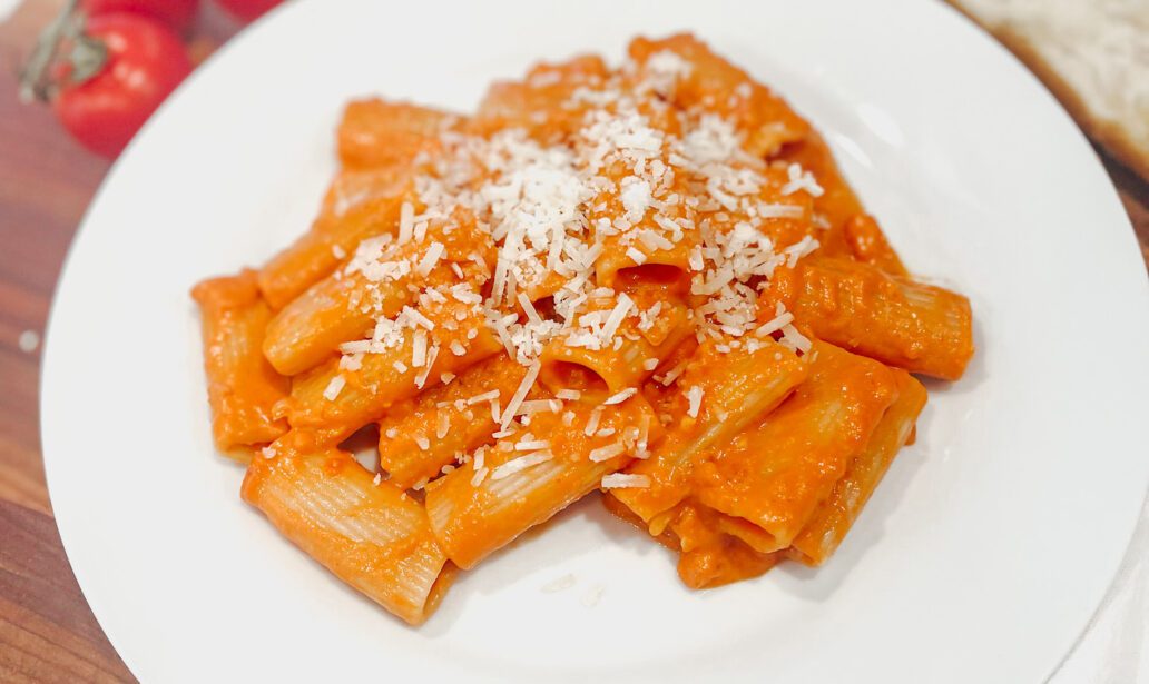 Spicy Vodka Rigatoni