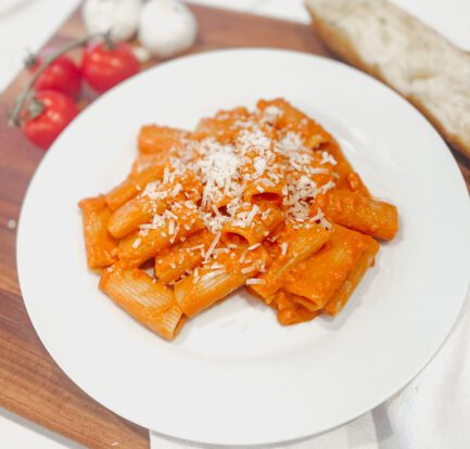 Spicy Vodka Rigatoni