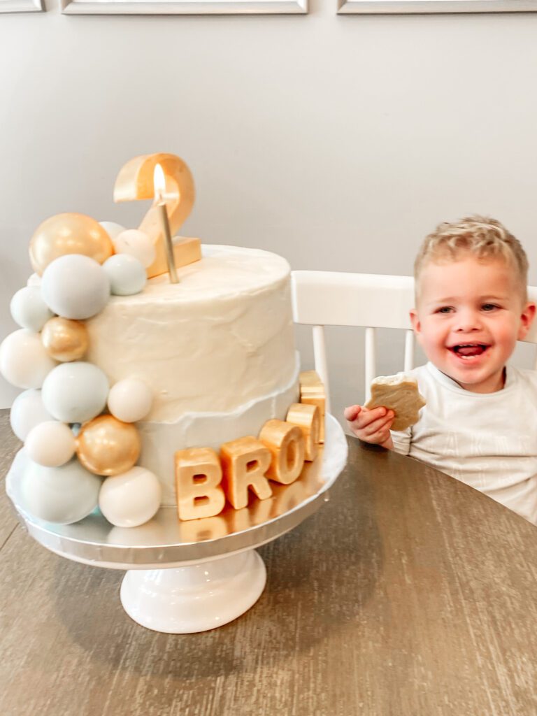 Bubbles Two Year Old Birthday Cake